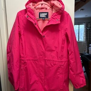 Lands' End Vibrant Pink Jacket